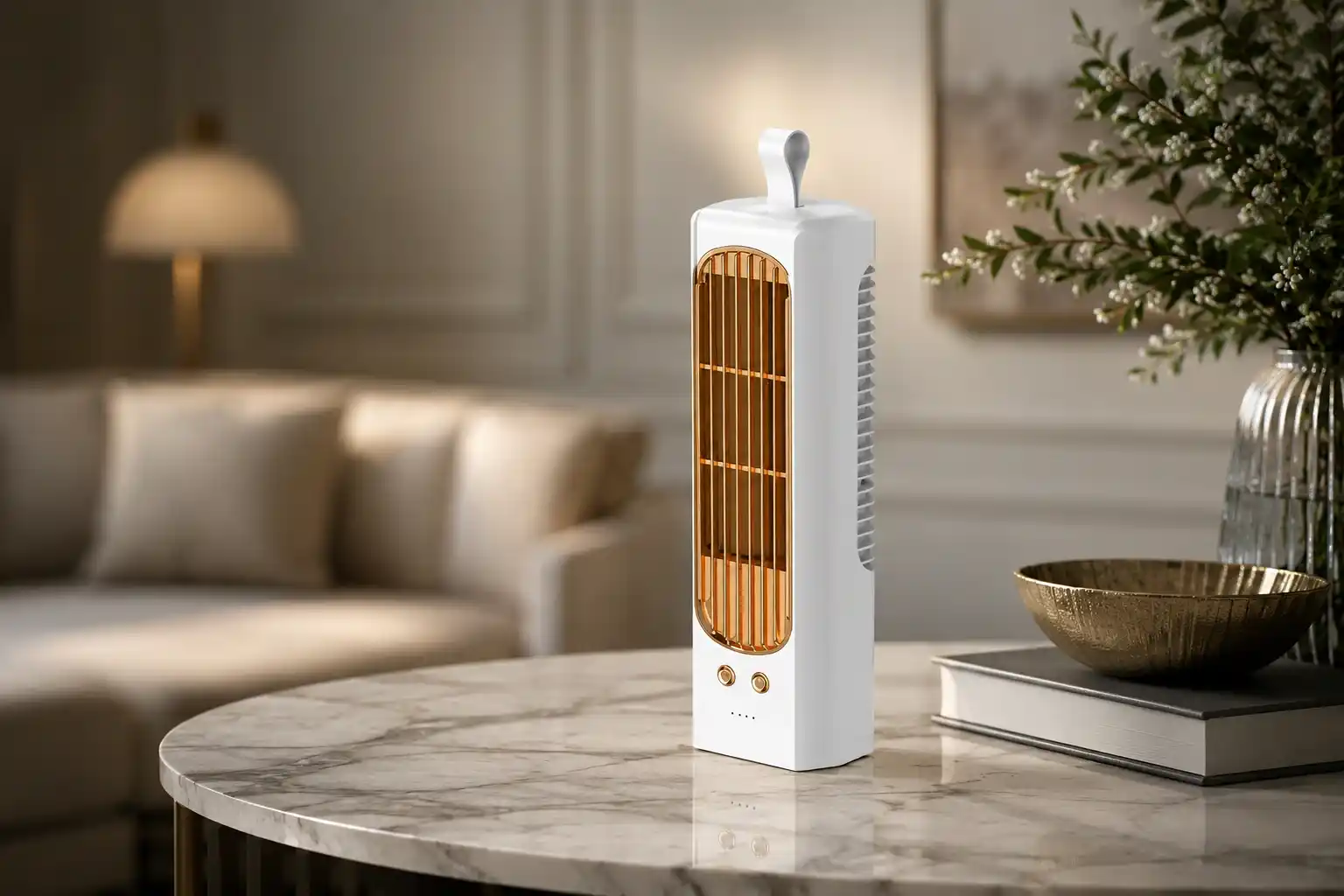 BreezeJet Pro front view – compact portable AC